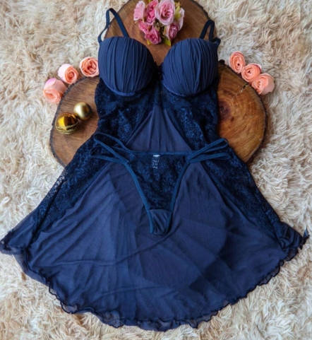 Camisola fendas de renda - Imagem 13