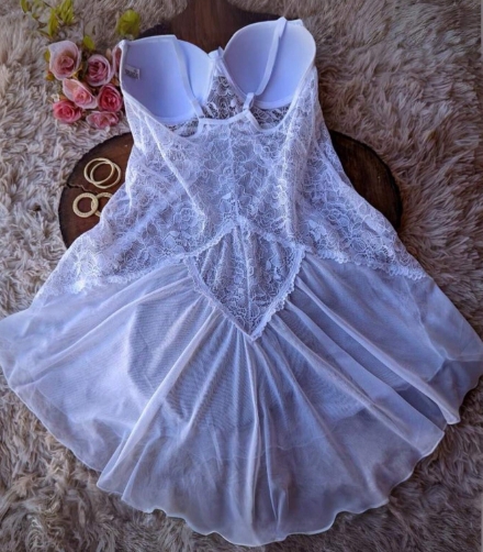 Camisola fendas de renda - Imagem 14