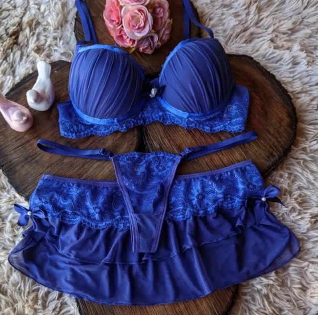 conjunto lingerie sainha - Imagem 7