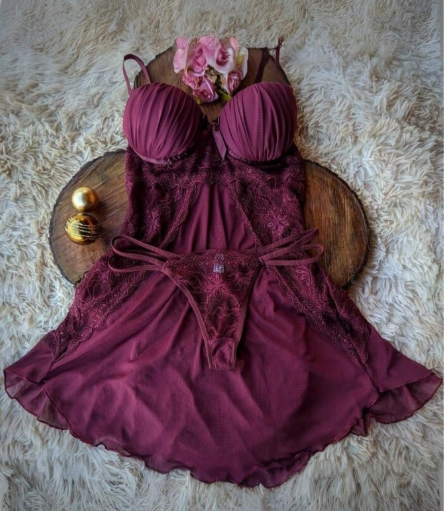 Camisola fendas de renda - Imagem 3