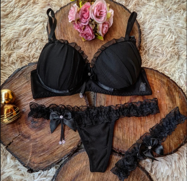 conjunto de lingerie com persexy - Imagem 5