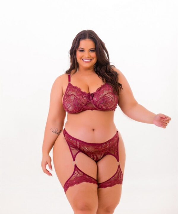 cinta liga gladiadora plus size - Image 8