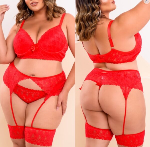 lingerie plus size com bojo