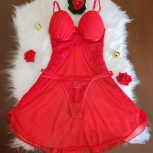 Camisola fendas de renda